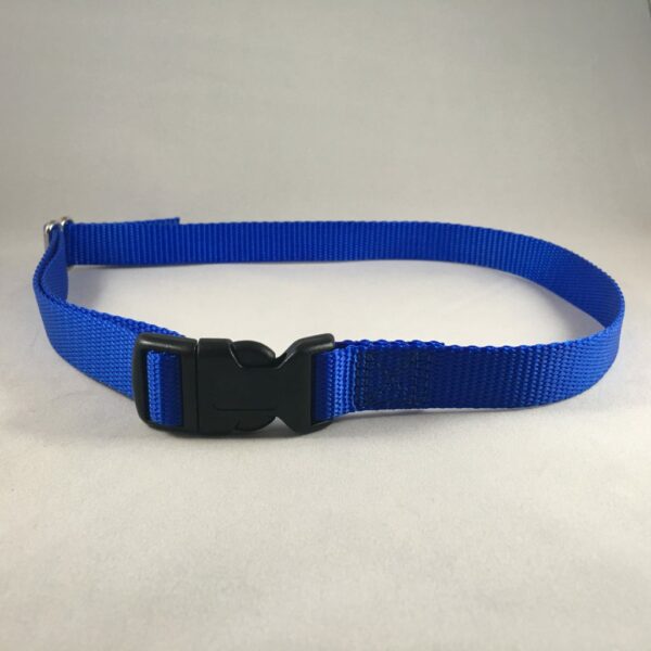 E-Fence Pro Collar Replacement (No Hole Strap) - Blue (one size)