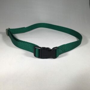 E-Fence Pro Collar Replacement (No Hole Strap)- Green- (one size)